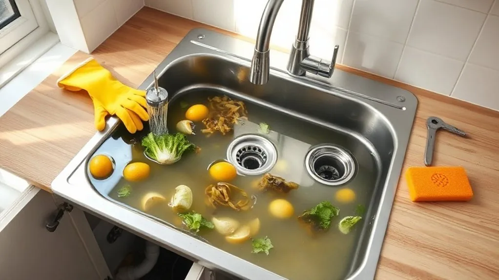Blocked Kitchen Sink in Sandwich | Causes, Fixes & Prevention