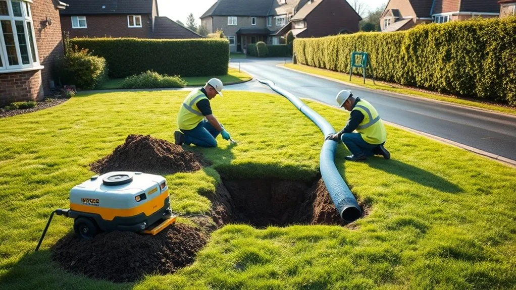 Impact Moling in Sandwich | Trenchless Pipe Installation With No Mess